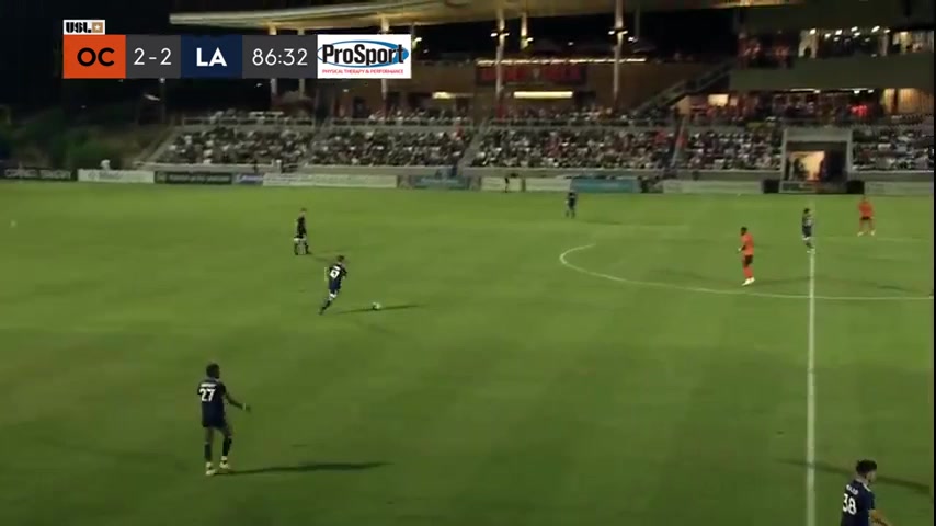 USL CH Orange County Blues FC Vs Los Angeles Galaxy II 88 phút Aguirre DanielVào, ghi bàn 2:3