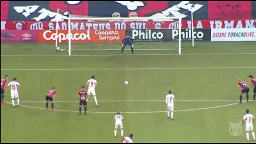 BRA D1 Atletico Paranaense Vs Sao Paulo 13 phút Vào, ghi bàn 0:1