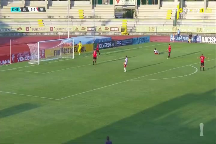 POR D2 Vilafranquense Vs Penafiel Joao Carlos Nogueira Amorim Goal in 88 min, Score 0:1