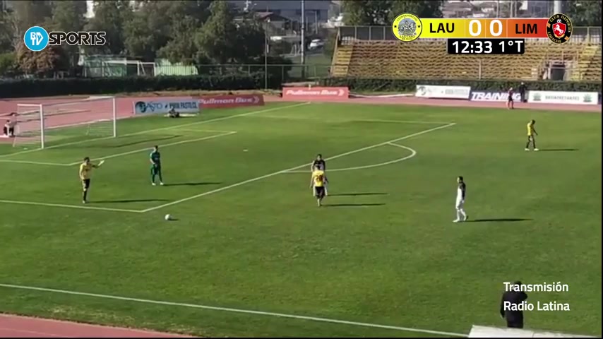 ANFP Lautaro de Buin Vs Deportes Limache Lopes Goal in 12 min, Score 1:0