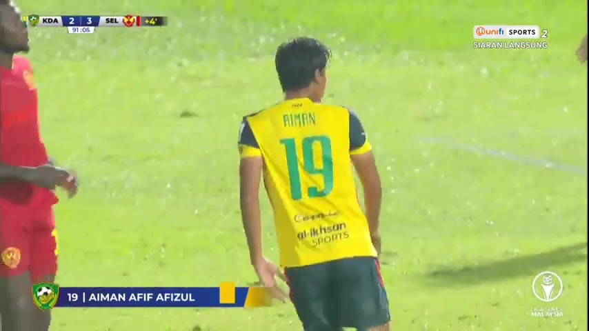 MAS SL Kedah Vs Selangor 92 phút Vào, ghi bàn 2:4