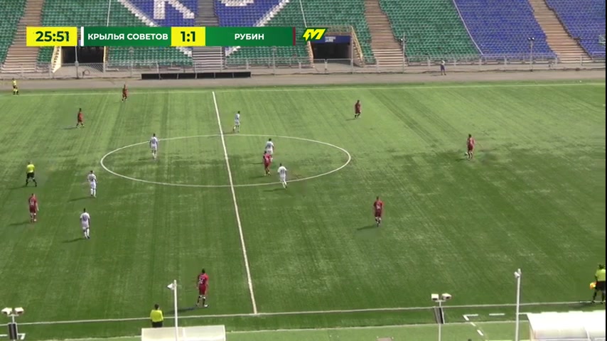 RUS YthC Krylya Sovetov Samara Youth Vs Rubin Kazan (R) Motorin Goal in 30 min, Score 1:2