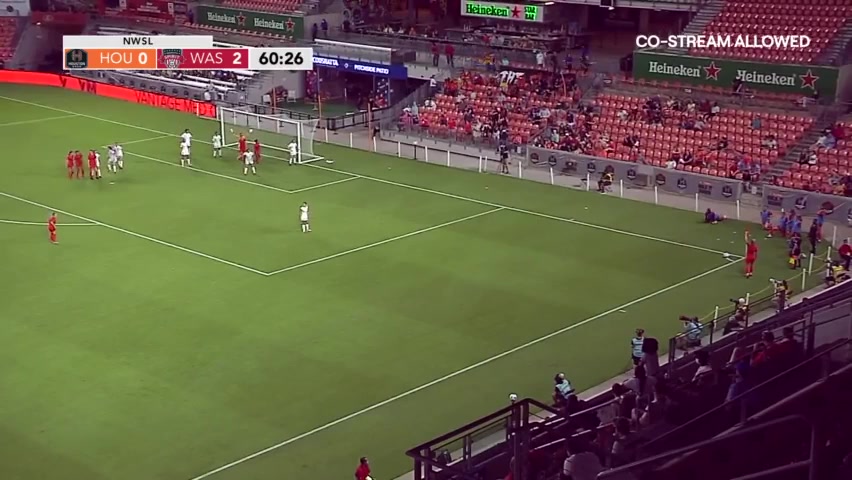 USA WD1 Houston Dash (w) Vs Washington Spirit  (w) 60 phút Vào, ghi bàn 1:2