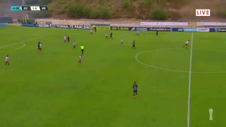 POR D2 Academica Coimbra Vs Varzim Heliardo Vieira da Silva,Eli Goal in 65 min, Score 1:1