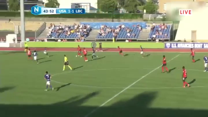 FRA D3 Avranches Vs Chateauroux 44 phút Vào, ghi bàn 2:1