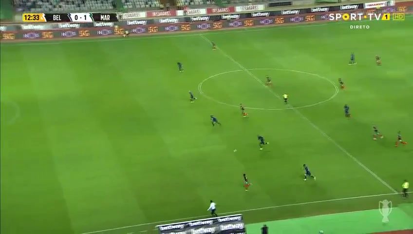 POR D1 Belenenses Vs Maritimo 12 phút Andre VidigalVào, ghi bàn 0:1