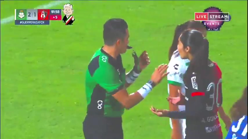 Mex MFW Santos Laguna (w) Vs Atlas (w) 93 ทำประตู  ประตู, ทำคะแนน 2:2