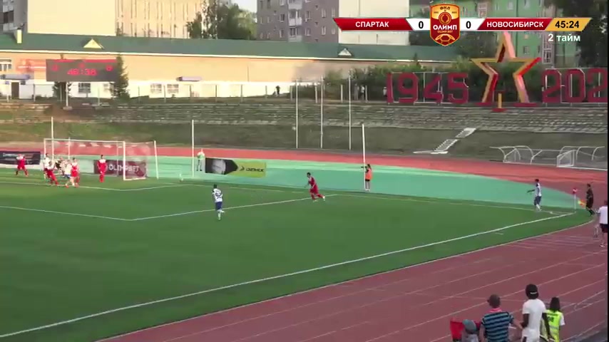 RUS D2 FK Spartak Tuymazy Vs Sibir-M Novosibirsk  Goal in 47 min, Score 0:1