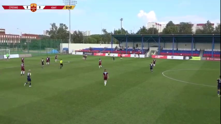 RUS D2 Strogino Moscow Vs Kvant Obninsk 53 ทำประตู  ประตู, ทำคะแนน 1:0