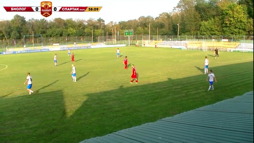 1433 FK Biolog Vs Spartak Nalchik 39 skor gol , skor 1:0