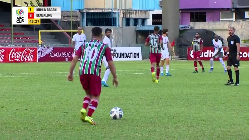 350 ATK Mohun Bagan Vs Bengaluru 47 skor gol , skor 2:0