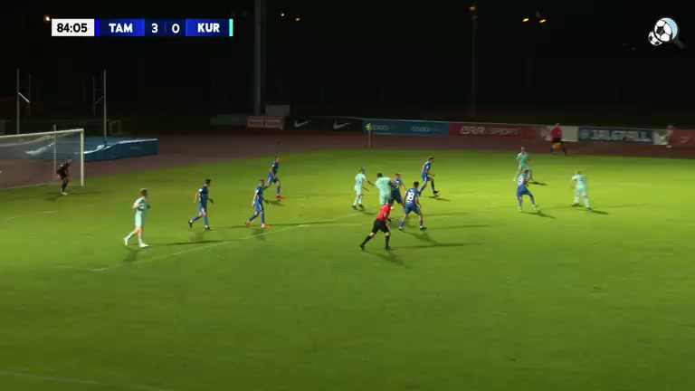 EST CUP Tartu JK Maag Tammeka Vs FC Kuressaare 84 phút Vào, ghi bàn 3:1