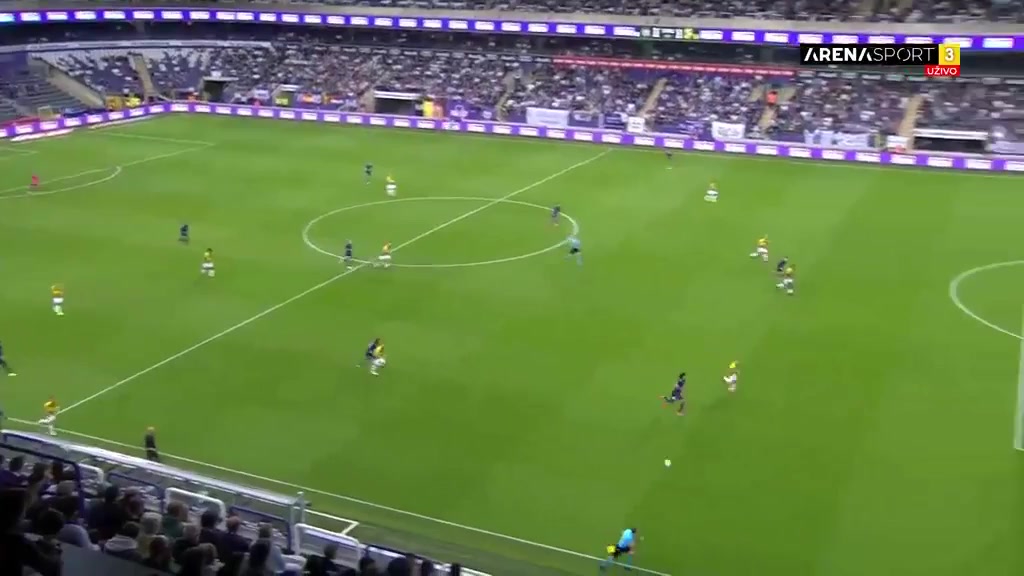 UEFA ECL Anderlecht Vs Vitesse Arnhem Benito Raman Goal in 32 min, Score 2:1