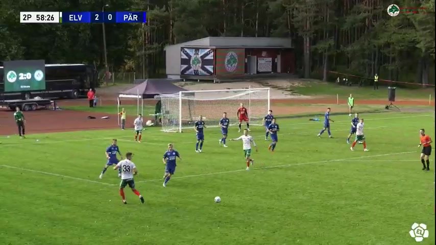 EST D2 Elva Vs Parnu JK Tinn Goal in 59 min, Score 3:0