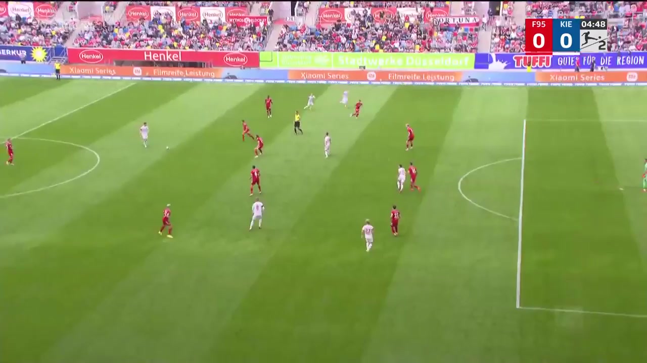 GER D2 Fortuna Dusseldorf Vs Holstein Kiel 4 phút Alexander Bieler MuhlingVào, ghi bàn 0:1