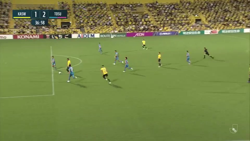 JPN D1 Kashiwa Reysol Vs Sagan Tosu Christiano Da Silva Goal in 36 min, Score 1:2