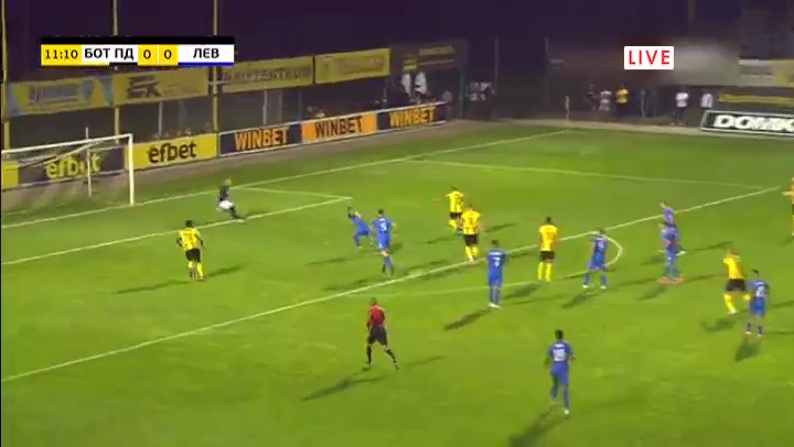 BUL D1 Botev Plovdiv Vs Levski Sofia  Goal in 12 min, Score 1:0