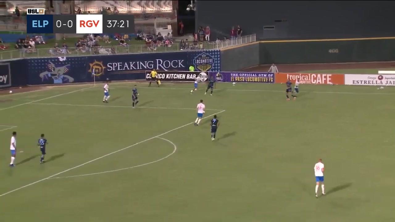 USL CH El Paso Locomotive FC Vs Rio Grande Valley 38 phút Elvis Takyi AmohVào, ghi bàn 0:1