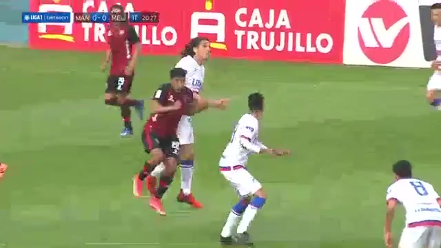 PER D1 Carlos Manucci Vs FBC Melgar 20 phút Vào, ghi bàn 0:1