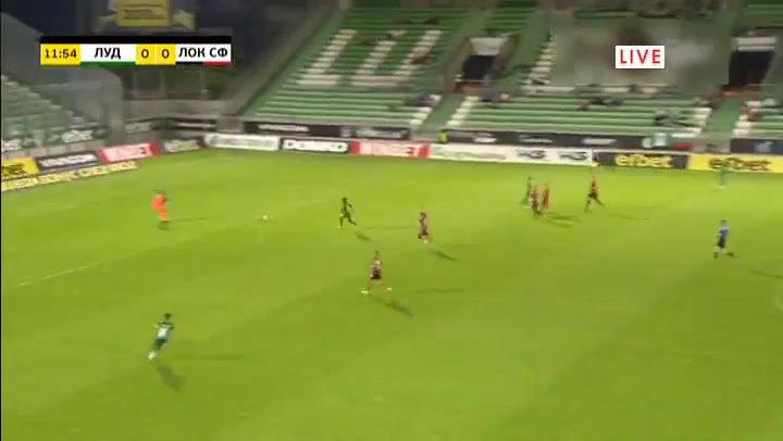 BUL D1 Ludogorets Razgrad Vs Lokomotiv Sofia 13 phút Vào, ghi bàn 1:0