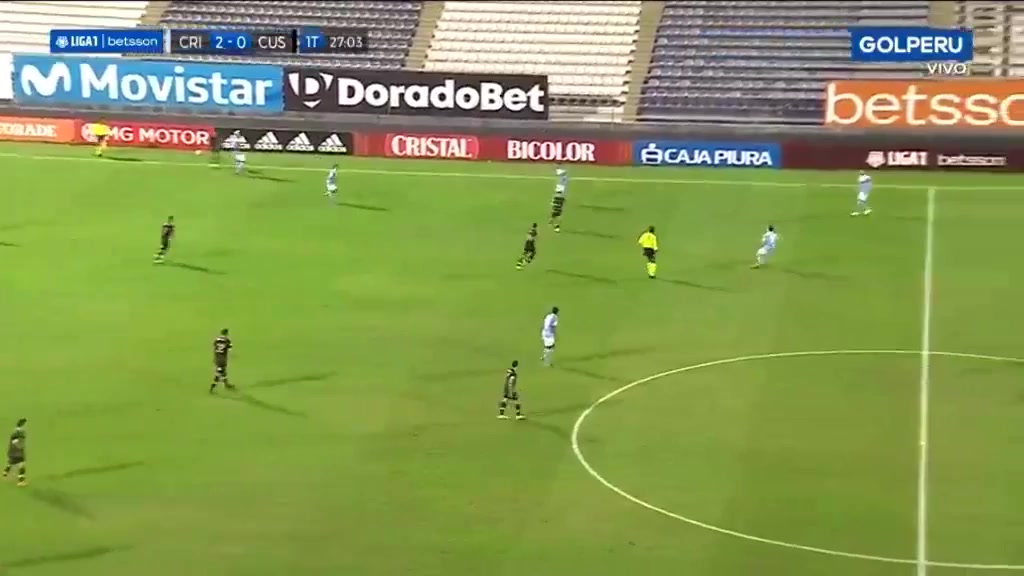 PER D1 Sporting Cristal Vs Cusco FC 26 phút Percy LizaVào, ghi bàn 3:0