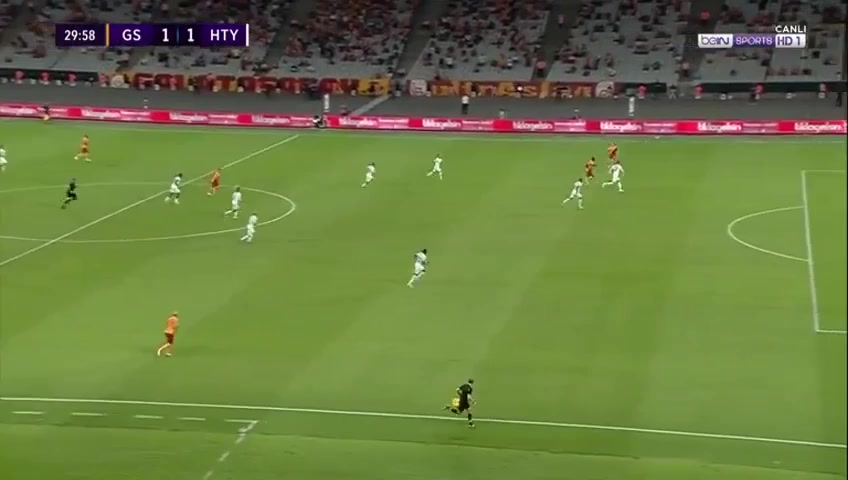 TUR D1 Galatasaray Vs Hatayspor 29 phút Vào, ghi bàn 1:1