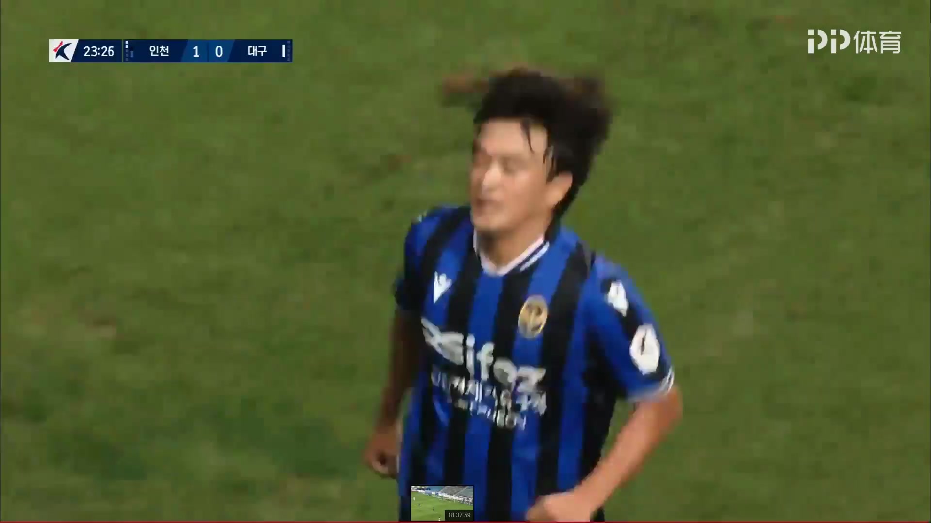 KOR D1 Incheon United Vs Daegu FC Song Si Woo Goal in 22 min, Score 1:0