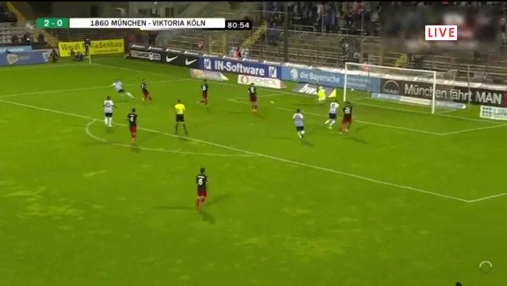 GER D3 TSV 1860 Munchen Vs Viktoria koln 81 phút Vào, ghi bàn 3:0