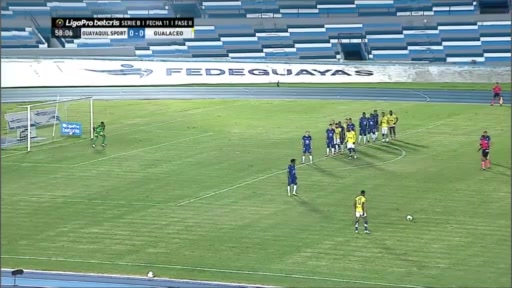 EC D2 Buhos ULVR Vs Gualaceo SC  Goal in 58 min, Score 0:1