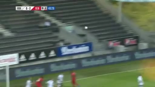 UEFA ECL Rosenborg Vs Rennes Naif Aguerd Goal in 40 min, Score 0:2