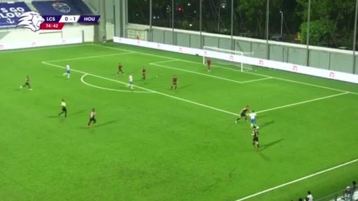 SIN D1 Lion City Sailors Vs Hougang United FC Plazibat Goal in 76 min, Score 1:1