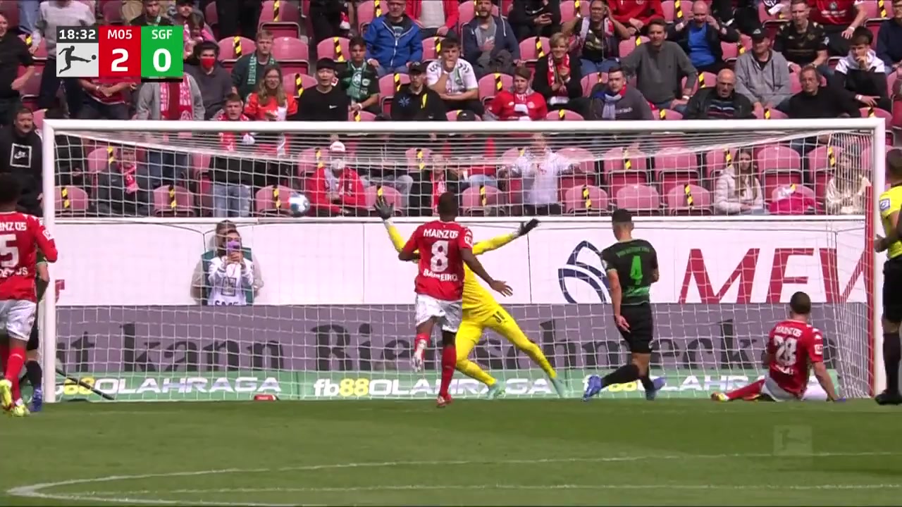 Bundesliga FSV Mainz 05 Vs Greuther Furth 18 phút Adam SzalaiVào, ghi bàn 2:0