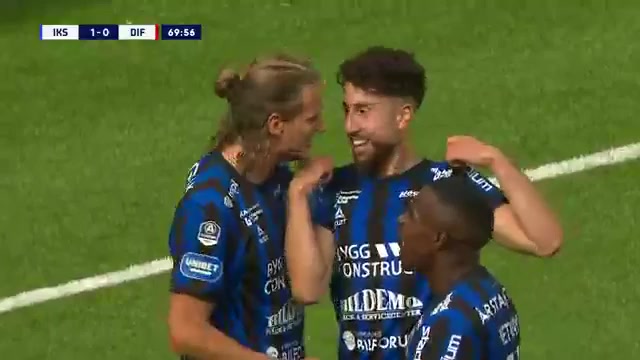 SWE D1 IK Sirius FK Vs Djurgardens 70 phút Moustafa Zeidan KhaliliVào, ghi bàn 1:0