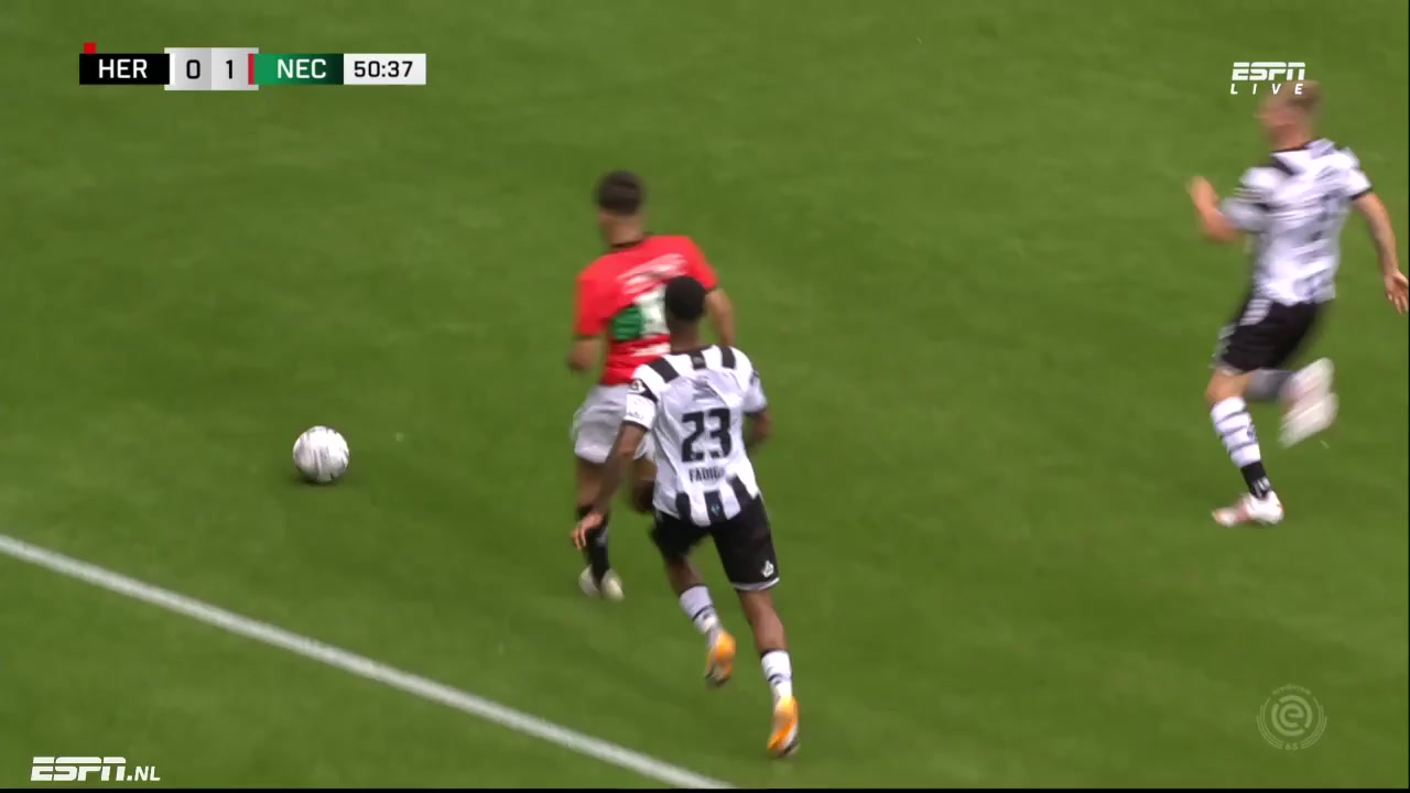 HOL D1 Heracles Almelo Vs NEC Nijmegen Ali Akman Goal in 51 min, Score 0:1