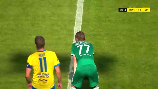 CZE D1 Bohemians 1905 Vs Teplice 40 phút Jan ChramostaVào, ghi bàn 1:1