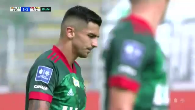 6 Zaglebie Lubin Vs Slask Wroclaw 34 skor gol Wojciech Golla, skor 1:2