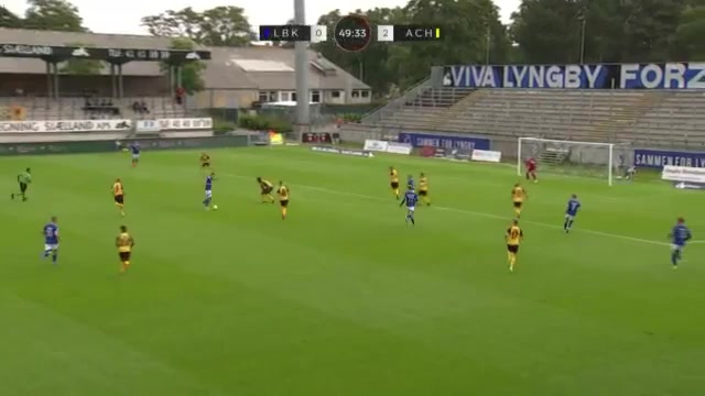 DEN D1 Lyngby Vs AC Horsens 50 phút Vào, ghi bàn 1:2