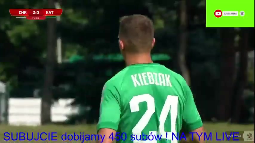 POL D1 Chrobry Glogow Vs GKS Katowice Ziemann Goal in 80 min, Score 3:0
