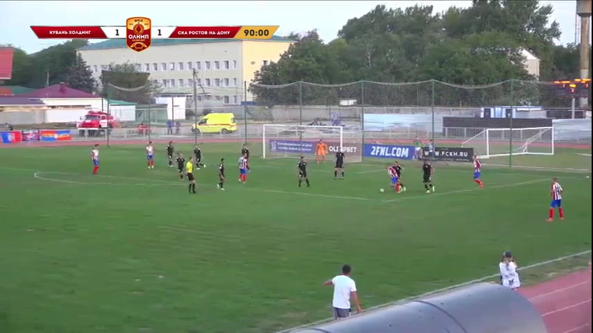 RUS D2 FK Kuban Kholding Vs SKA Rostov 92 ทำประตู  ประตู, ทำคะแนน 1:2