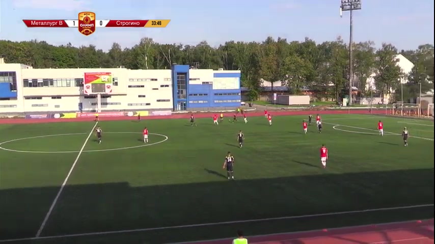 RUS D2 Metallurg Vidnoye Vs Strogino Moscow 35 ทำประตู  ประตู, ทำคะแนน 1:1