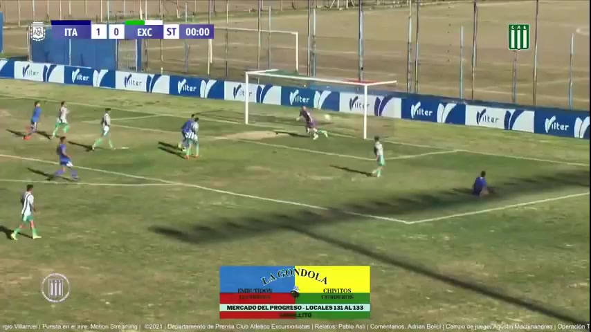 ACT  M Sportivo Italiano Vs Excursionistas 67 phút Vào, ghi bàn 2:0