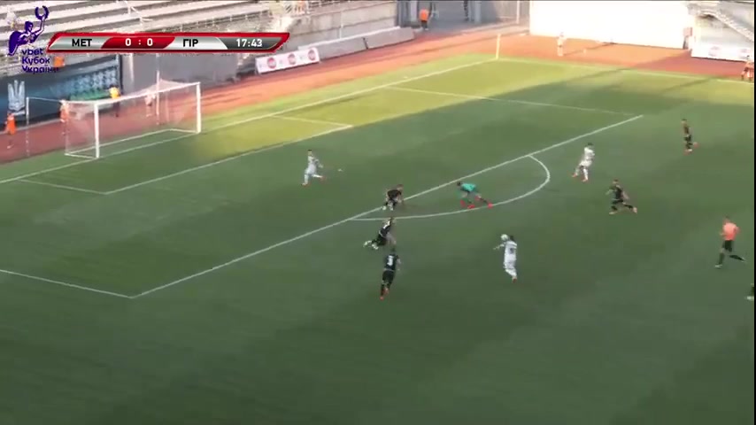 UKRC Metalurh Zaporizhya Vs Hirnyk-Sport Mohylnyi Goal in 19 min, Score 1:0