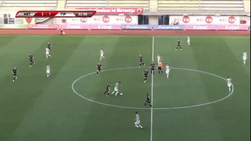 UKRC Metalurh Zaporizhya Vs Hirnyk-Sport  Goal in 35 min, Score 2:2