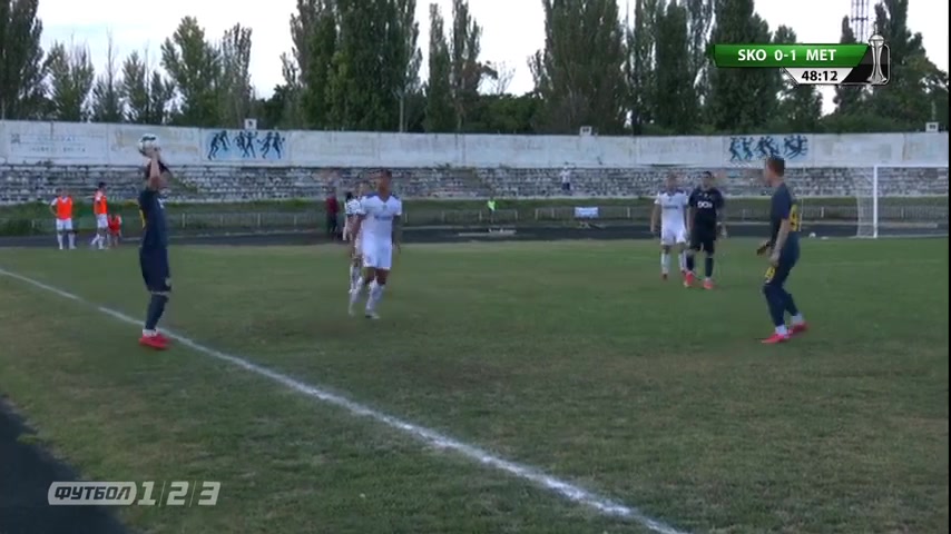 UKRC Skoruk Tomakovka Vs Metalist Kharkiv Pidlepenets Goal in 50 min, Score 0:2