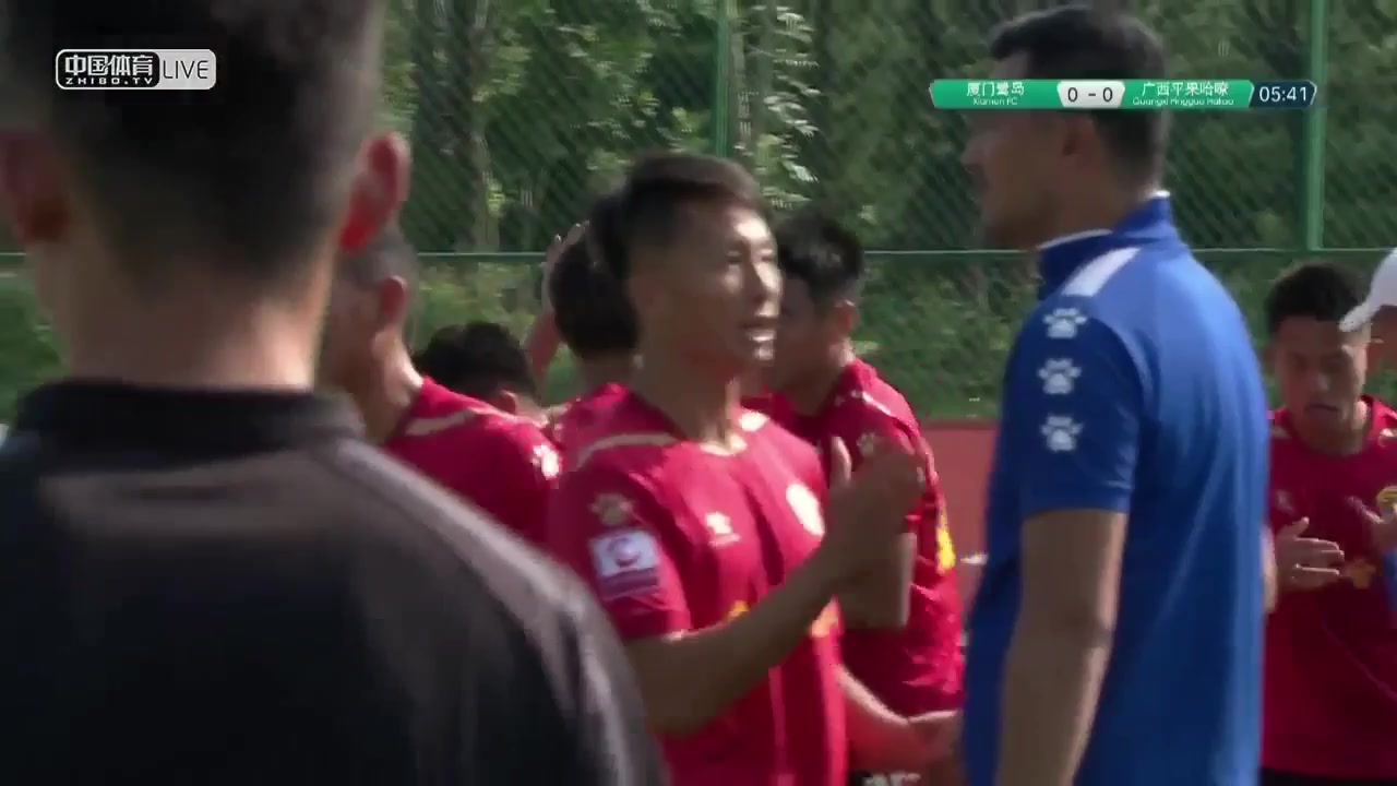 CHA D2 Xiamen Ludao Vs Guangxi Pingguo Haliao 5 phút Zhan SainanVào, ghi bàn 0:1