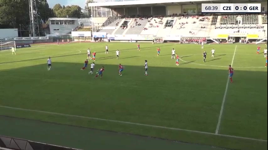 INT FRL Czech Republic U20 Vs Germany U20 69 phút Vào, ghi bàn 0:1