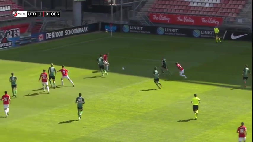 INT CF FC Utrecht Vs Cercle Brugge 62 phút Vào, ghi bàn 2:0