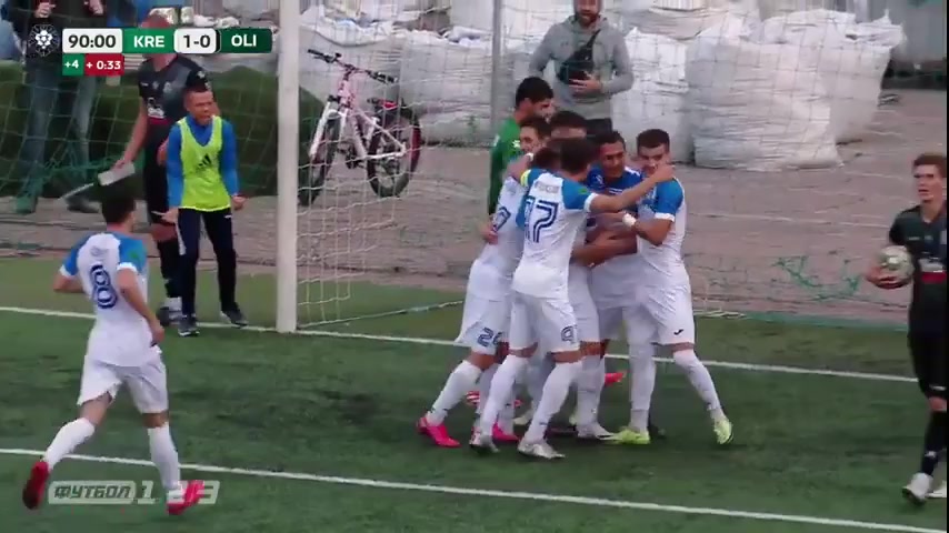 UKR D2 Kremin Kremenchuk Vs Olimpic Donetsk  Goal in 92 min, Score 2:0