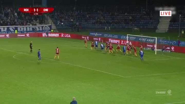 POL D2 Ruch Chorzow Vs Chojniczanka Chojnice Szczepan Goal in 58 min, Score 2:1