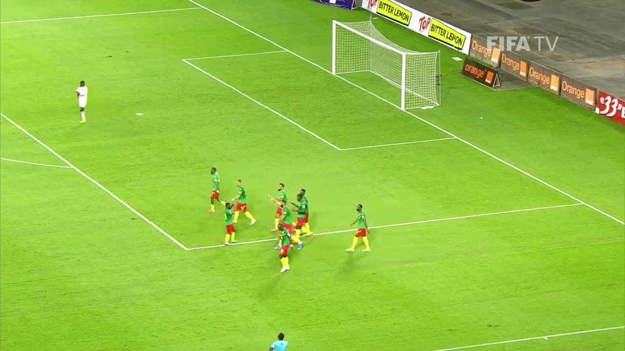 WCPAF Cameroon Vs Malawi Michael Ngadeu-Ngadjui Goal in 21 min, Score 2:0